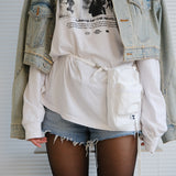 Cross & Layer Bag (White)