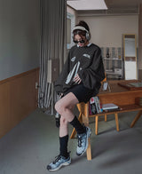 (UNISEX) コブ制服オーバーマンツーマン