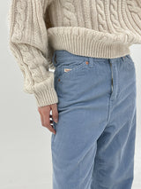 ウールプレッツェルバルキーニット / Wool pretzel bulky knit (4color)
