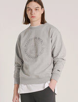 UNISEX シールドパターンスウェットシャツ(FCD1TS103M)