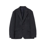 (WOOL 30%) コナヘリンボーンクラシックブレザー