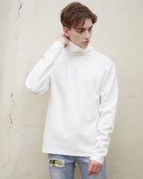 バックジップタートルネックロングスリーブカットソー/ BACK ZIP TURTLENECK L/S (4574075617398)
