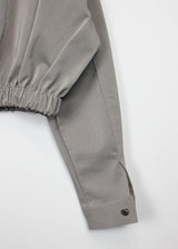 バルーンクロップクラックジャケット/Balloon Crop Crack Jacket (2color)