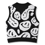CRUSHED SMILE KNIT VEST (6538803314806)