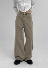[MADE] Toby Wide Dyed Cotton Pants