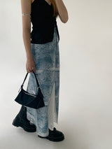 (L/S Collection) Annual Ring Lace Skirt