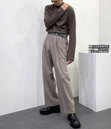 ラグランタートルネックTシャツ/SK Raglan turtleneck T-shirt (4 colors)