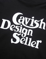 SELLER LOGO HOODIE BLACK(WHITE)(CV2BFUM400A)