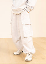 DIVISION WIDE CARGO STRING PANTS