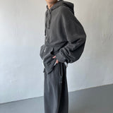 コクーンピグメントフードジップアップ / GM Cocoon Pigment Hood Zip-up (3 colors)