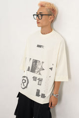 グラフィックプリンテッドTシャツ / GRAPHIC PRINTED T-SHIRT (4576082722934)
