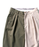 2-tone slacks / 2-tone スラックス (4449658208374)