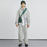 ミリタリーグムカフリースセットアップ/MILITARY GUMKA FLEECE SET-UP L/GREY