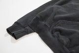 family signature hoodie (washed black) (4602069385334)