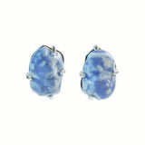 Daily Artistic Gold earring_S(Blue) (6642408554614)
