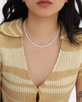 Essential pearl necklace _ bold ver