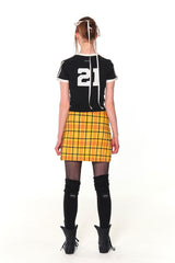 ORIGINAL MINI CHECK SKIRT (YELLOW)