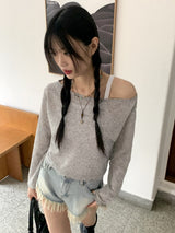 フリンジアンバランスデニムショートパンツ / Kaichi Fringe Unbalanced Light Blue Denim Shorts Pants