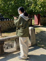 ロビンベーシッククロップフーディー