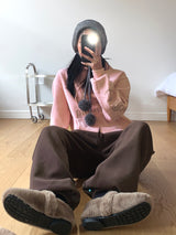 [Brushed lining] Restin overfit hooded t-shirt