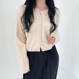 Round Neck Cardigan