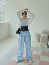 ビーチクロップTシャツ/Beach Crop T-shirt (2color)