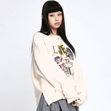 ラブレタースウェットシャツ/LOVE letter Sweatshirt [2 Color]