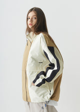 ワイドジャケット/BSR2223FWJK055 MCS WIDE JACKET MULTI BEIGE