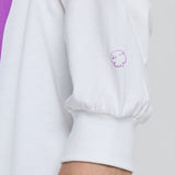 'No Reason Why' Long Sleeve Shirt White