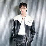 ウェーブジッパーバイカージャケット メン / Wave Zipper Biker Jacket Men