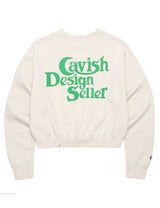 Wセラーロゴスウェットシャツ/W SELLER LOGO SWEATSHIRT BEIGE(CV2CSFM466A)