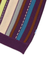 レールニットカーディガン / RAIL KNIT CARDIGAN PURPLE(CV2DSUK680A)