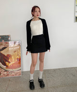 ミニボレロカーディガン / Mini bolero cardigan (3color)