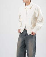 2ウェイナイロンブルゾン/two-way nylon blouson 2color