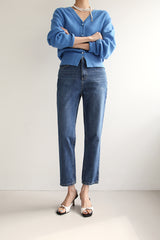 オーシャンブルージーンズ / OCEAN BLUE JEANS / STRAIGHT DENIM PANTS