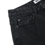 CHERRY BOOTS CUT DENIM PANTS [CHARCOAL] 