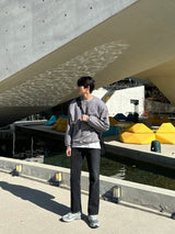 レイヴセミオーバーバルーンスウェットシャツ / Rave Semi-Over Balloon Sweatshirt (8 colors)