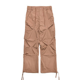 クリースナイロンバンディングパンツ / CREASE NYLON BANDING PANTS_INDIE PINK