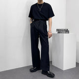CHフロームツータックワイドスラックス/CH From TWOTUCK WIDE SLacks (3 colors)
