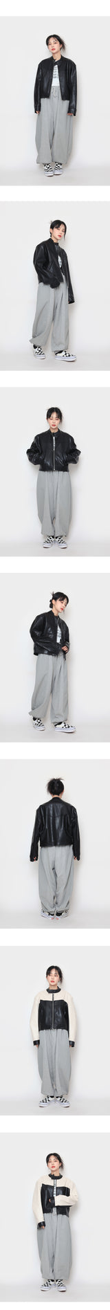 ミックスカラーリングバルーンジョガーパンツ / Mixed Coloring Balloon Jogger pants