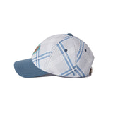 COLORING CHECK PATTERN FLEECE BALL CAP [MINT]