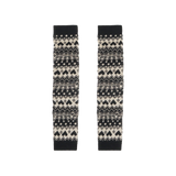 ジャガードレッグウォーマー / JACQUARD LEG WARMER_BLACK