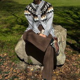 ASCLO Nordic Knit Cardigan (2color)