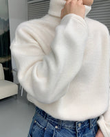シアーアンゴラハイネックタートルネック / 90's Sher Angora High-Neck Turtleneck (3 colors)
