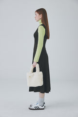 シャーリングロコドレス / Shirring Roco Dress [Olive]