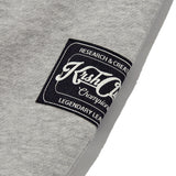 WITTY BUNNY RUGBY PLAYER GRAPHIC SWEATSHIRT [MELANGE GRAY]