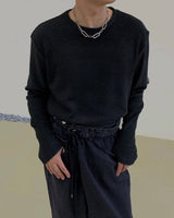 ベルベット ニット Tシャツ / DA Velvet Knit T-shirt (2 colors)