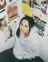 ウェービーロゴフーディー/WAVY LOGO HOODIE LIGHT GREY(CV2CFUM407A)