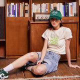 グラフィティクロップ半袖Tシャツ