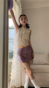 ストラップツイストノースリーブトップス / strap twist sleeveless top